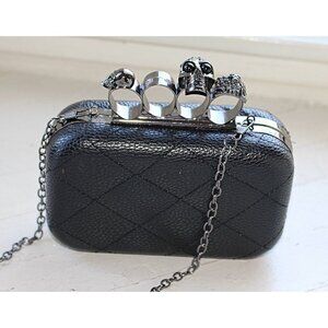 Replica Skull Knuckle Clutch, cute for Halloween!